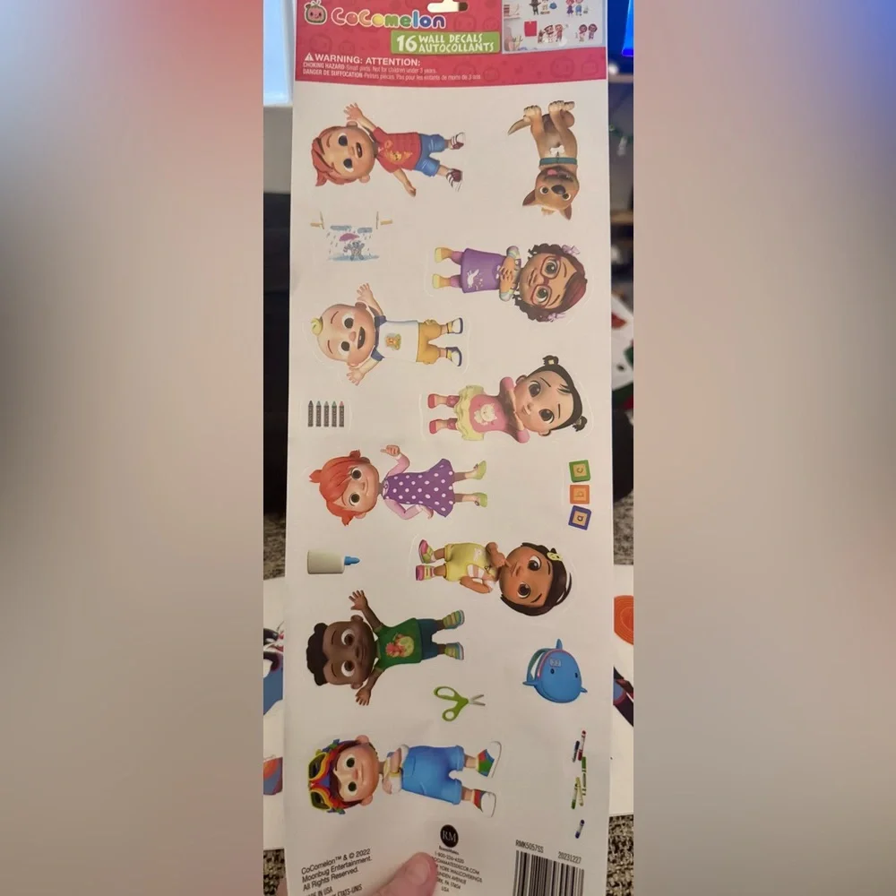 ⭐️⭐️$5 Kids Wall Decals CHOOSE‎ 1 Set (4 available)